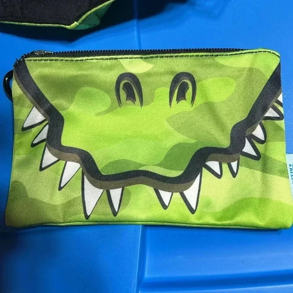 Omg accessories kids‎ dinosaur mouth face mask and pouch